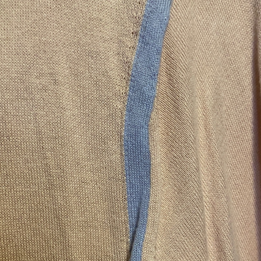 CAbi Women's Pink and Blue Button-Up Cardigan - Picture 3 of 7
